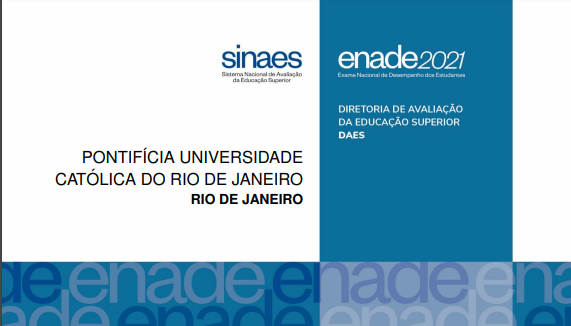 Pedagogia da PUC-Rio é nota máxima no Enade 2021 – Educação PUC-Rio